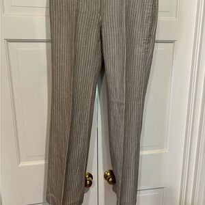 Men's Striped Gray Pants